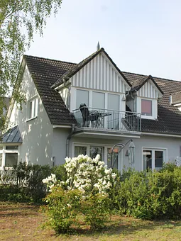 Balkon / Ansicht Haus 