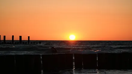 .... mit traumhaften Sonnenuntergängen!