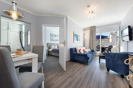 Blick in die schöne Wohnung.