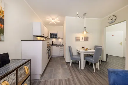 Hier der Blick zum Eßbereich.