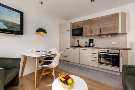 Blick zum Eßbereich.