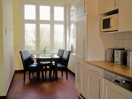 Blick auf den Essplatz.