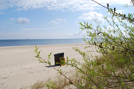 Der Ahlbecker Strand.
