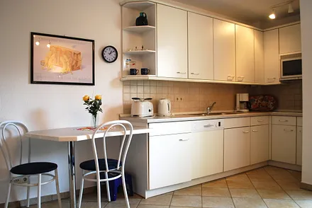 Blick zur Küchenzeile