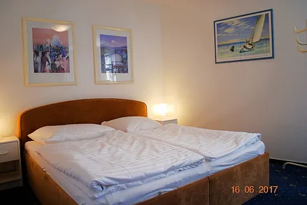 Blick in den Schlafraum