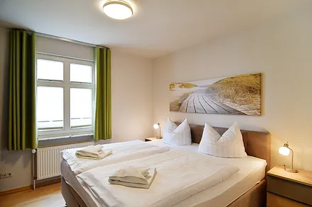 Blick in den Schlafraum