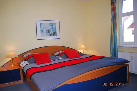 Blick in den Schlafraum