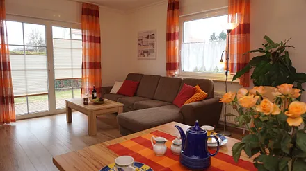 Esstisch im Wohnzimmer