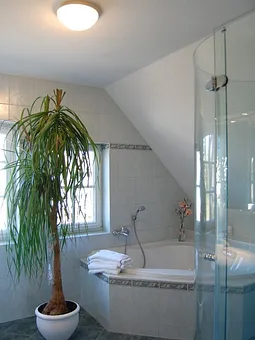 Bad mit Fußbodenheizung