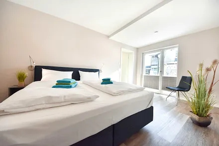 Schlafzimmer 2 mit Doppelbett