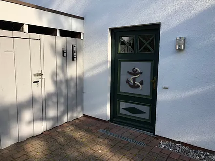 separater Eingang nur für diese Wohnung - noch mehr Privatsphäre für Sie