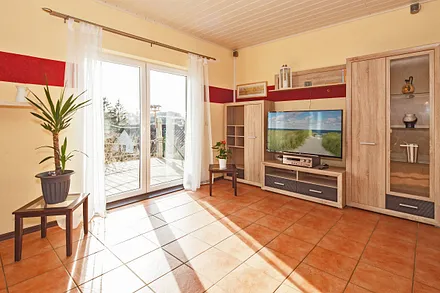 Kombinierte Wohnraum-Küche