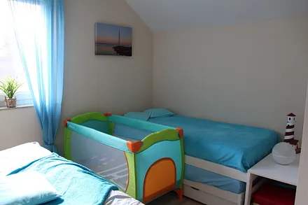 Babyreisebett und Aufbettung