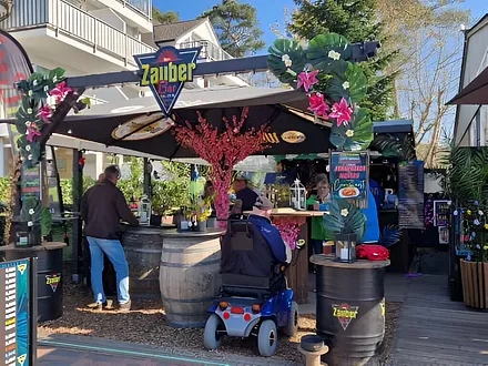 ... die Zauberbar auf der Strandstraße, da muss man gewesen sein