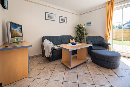 Couchecke mit Ausgang zur großen Terrasse