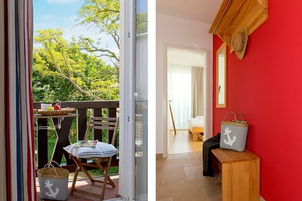  Balkon und Eingangsbereich