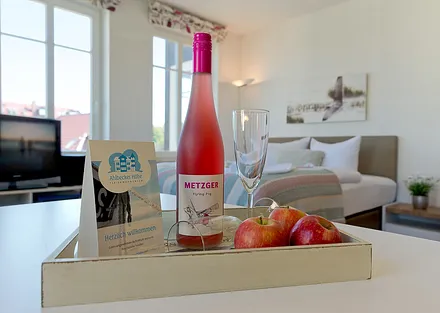 Wohn-, Koch- und Schlafbereich