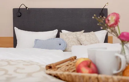 1. Schlafzimmer mit Doppelbett