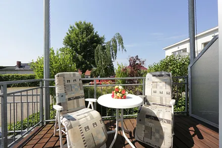 Balkon am Schlafzimmer