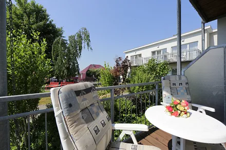 Balkon am Schlafzimmer