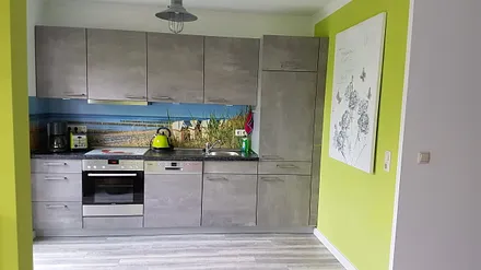 voll ausgestattete moderne Küche