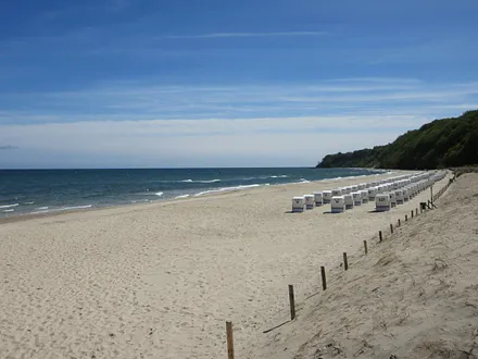 9 km Sandstrand (Hundestrand)