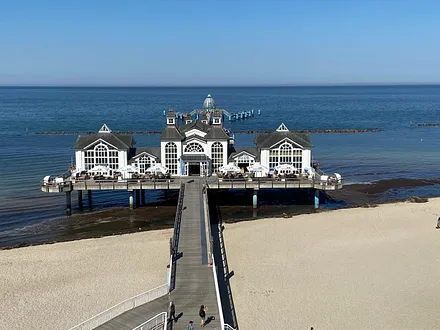 Seebrücke Sellin 300 m entfernt