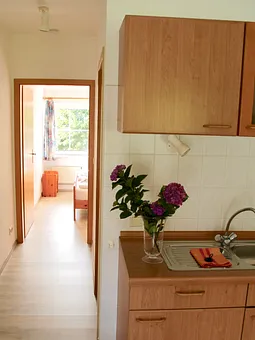 Durchgang zum Schlafzimmer 