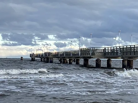 das Meer auch bei Sturm ein Erlebnis