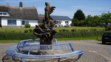 Achterwasserhafen in Zempin