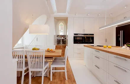 Koch- und Essbereich