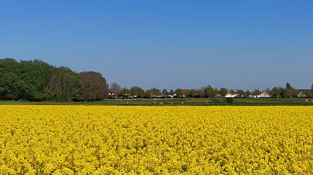 Blick auf die Wohnung