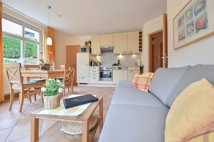 Wohnbereich mit offener Küche