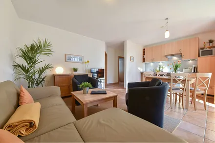 Wohnbereich mit offener Küche