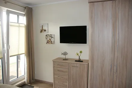 Schlafzimmer mit TV