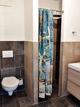 Bad mit ebenerdiger Dusche