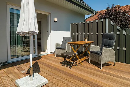 gemütliche Südterrasse