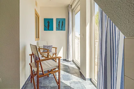 Ruhebereich mit Südbalkon