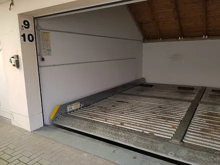 Duplexgarage (maximale Fahrzeugmaße beachten)