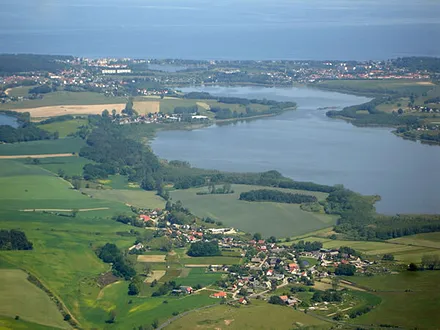 Blick auf Bansin und das Umland