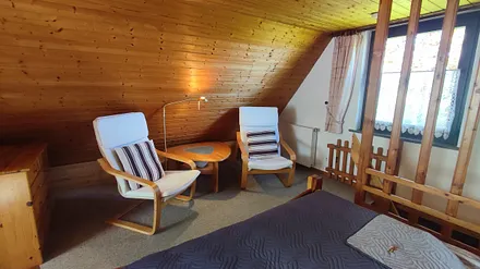 Leseecke im Schlafraum