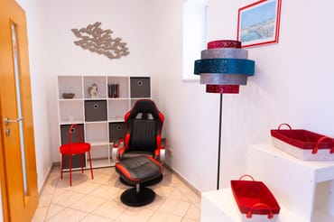 Relaxbereich (Lese-Ecke) im Wohnzimmer 