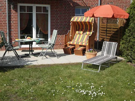 Sehr gemütlicher Strandkorb