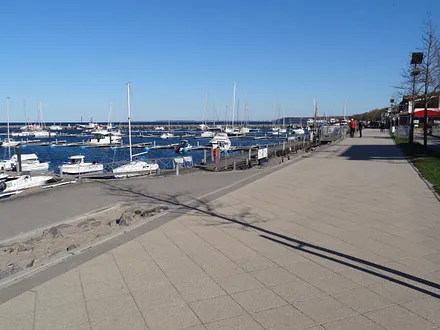 Bummelmeile am Yachthafen