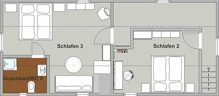 Grundriss Obergeschoss