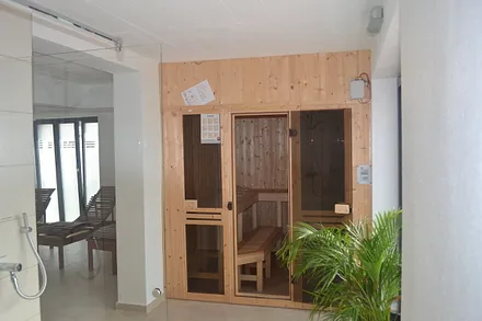hauseigene Sauna