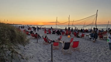 Abendstimmung am Strand