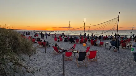 Abendstimmung am Strand
