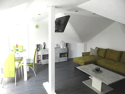 Wohnzimmer mit Smart-TV