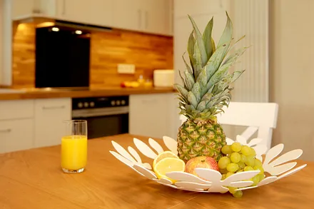 Küche mit Essbereich